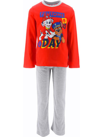 Paw Patrol Pyjama "Paw Patrol" in Rot/ Grau
