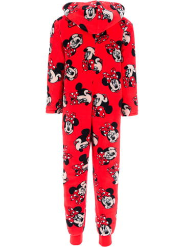 Disney Minnie Mouse Fleece-Overall "Minnie" in Rot