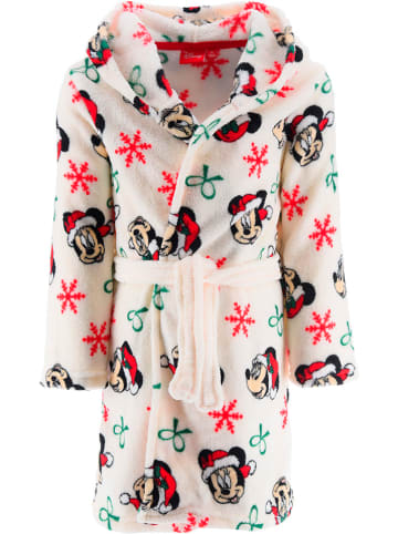 Disney Minnie Mouse Badjas "Minnie" crème/rood/groen