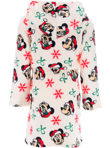Disney Minnie Mouse Badjas "Minnie" crème/rood/groen