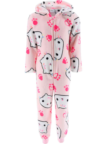Gabby's Dollhouse Fleece-Overall "Gabby's Dollhouse" in Rosa