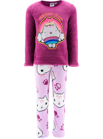 Gabby's Dollhouse Fleece-Pyjama "Gabby's Dollhouse" in Lila