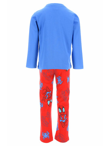 Spidey and his amazing friends Pyjama "Spidey & his amazing friends" blauw/rood
