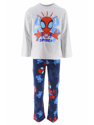 Spidey and his amazing friends Pyjama "Spidey & his amazing friends" rood/lichtgrijs/donkerblauw
