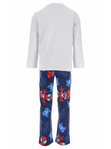 Spidey and his amazing friends Pyjama "Spidey & his amazing friends" rood/lichtgrijs/donkerblauw
