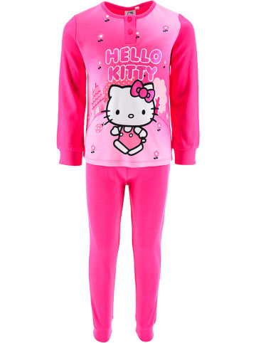 Hello Kitty Piżama "Hello Kitty" w kolorze różowym