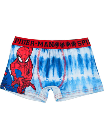 Spiderman Boxershorts "Spiderman" in Hellblau/ Rot