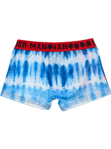 Spiderman Boxershorts "Spiderman" in Hellblau/ Rot