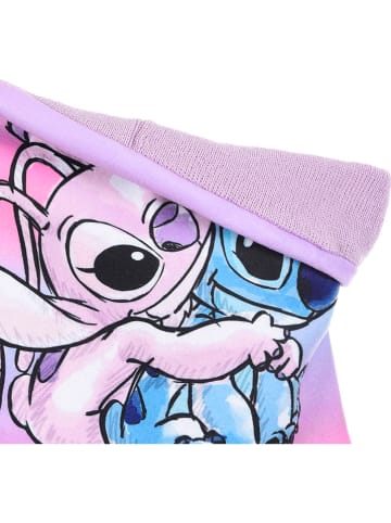 Lilo & Stitch 3tlg. Winteraccessoires-Set "Lilo et Stitch" in Lila/ Hellblau