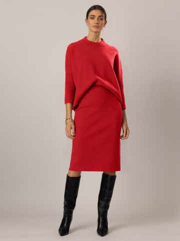 APART Gebreide rok rood