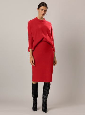 APART Gebreide rok rood