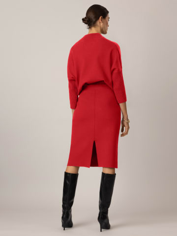 APART Gebreide rok rood