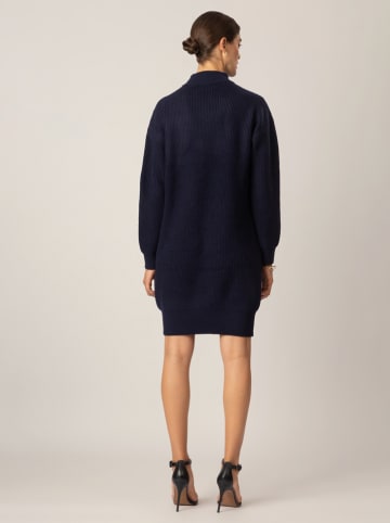 APART Gebreide jurk donkerblauw