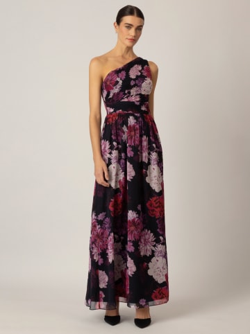 APART Kleid in Schwarz/ Lila/ Beere