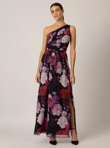 APART Kleid in Schwarz/ Lila/ Beere