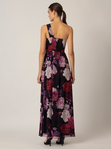 APART Kleid in Schwarz/ Lila/ Beere