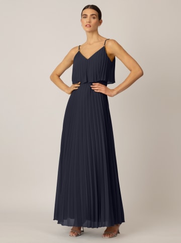 APART Plisseekleid in Dunkelblau