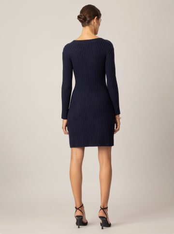 APART Gebreide jurk donkerblauw