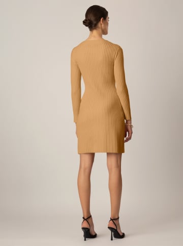 APART Strickkleid in Cognac