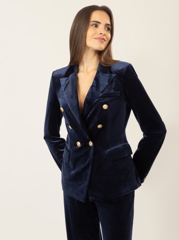 APART Fluwelen blazer donkerblauw