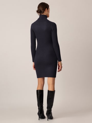 APART Gebreide jurk donkerblauw