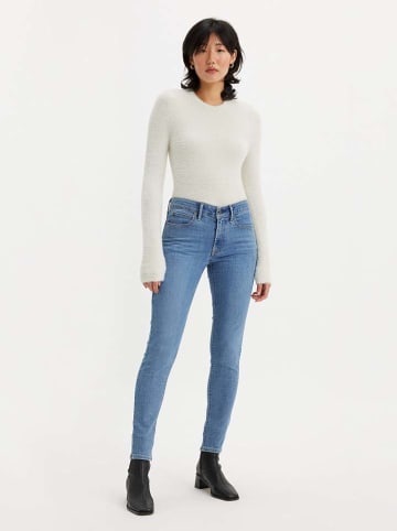 Levi's Dżinsy "711" - Skinny fit - w kolorze niebieskim