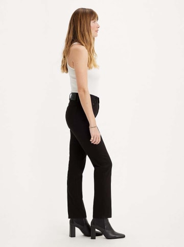 Levi's Dżinsy "724" - Slim fit - w kolorze czarnym