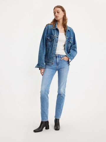 Levi's Spijkerbroek "724" - slim fit - lichtblauw