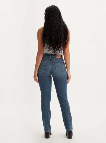 Levi's Dżinsy "724" - Regular fit - w kolorze granatowym