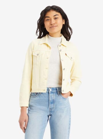 Levi's Kurtka dżinsowa w kolorze żółtym