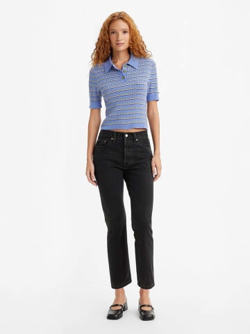 Levi's Dżinsy "501" - Slim fit - w kolorze czarnym