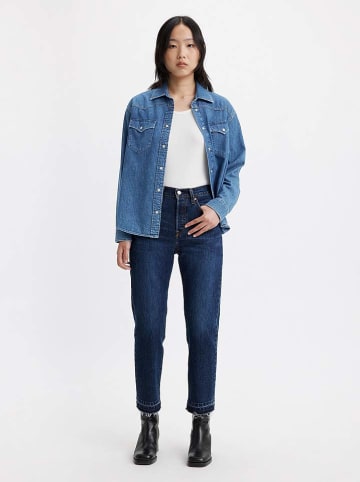 Levi's Dżinsy "501" - Tapered fit - w kolorze granatowym
