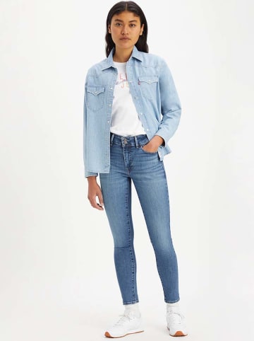 Levi's Dżinsy "711" - Skinny fit - w kolorze niebieskim