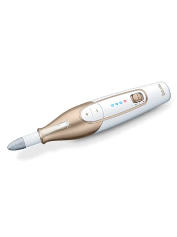 Beurer 11tlg. Maniküre-/ Pediküre-Set in Weiß/ Gold - (B)15,5 x (H)3,83 x (T)3,74 cm