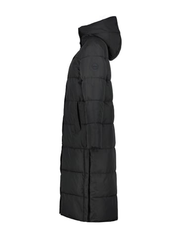 Icepeak Płaszcz pikowany "Addia" w kolorze czarnym