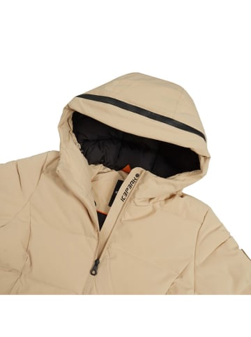 Icepeak Płaszcz pikowany "Brilon" w kolorze beżowym