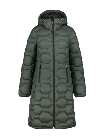 Icepeak Doorgestikte mantel "Bandis" kaki