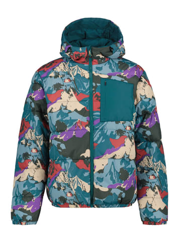 Icepeak Doorgestikte jas "Mohall" blauw/rood