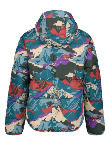 Icepeak Doorgestikte jas "Mohall" blauw/rood