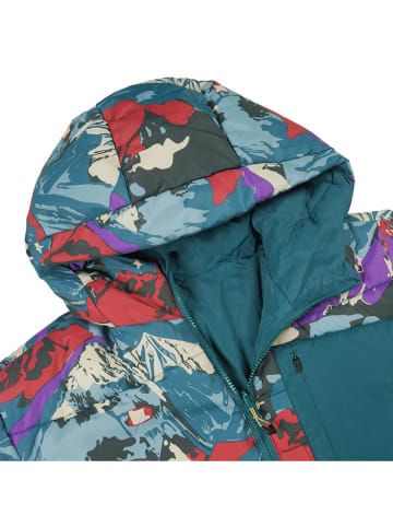 Icepeak Doorgestikte jas "Mohall" blauw/rood