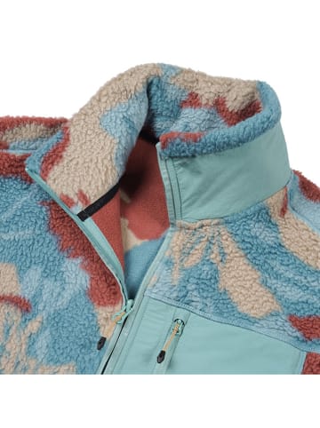 Icepeak Fleece vest "Memphis" lichtblauw/rood