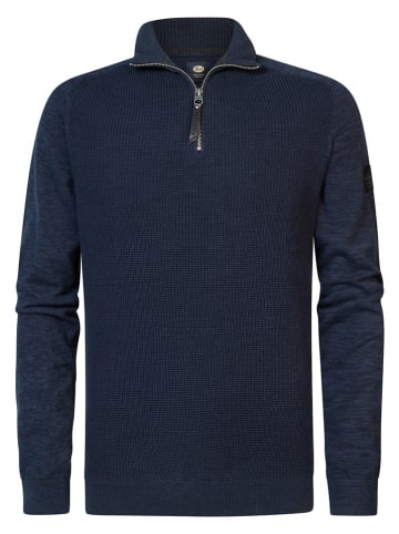 Petrol Industries Sweter w kolorze granatowym