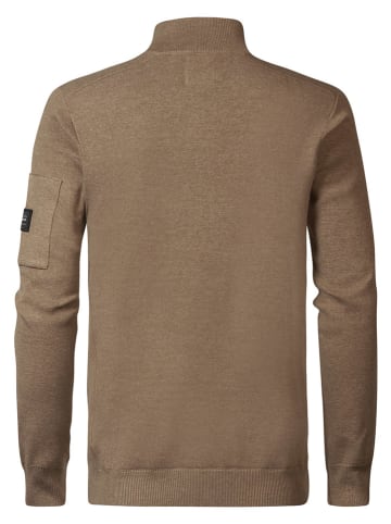 Petrol Industries Pullover in Hellbraun