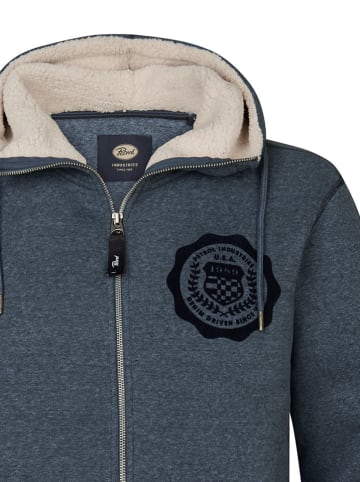 Petrol Industries Sweatjacke in Dunkelblau