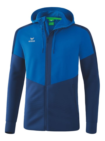 erima Trainingsjacke "Squad"  in Blau/ Dunkelblau