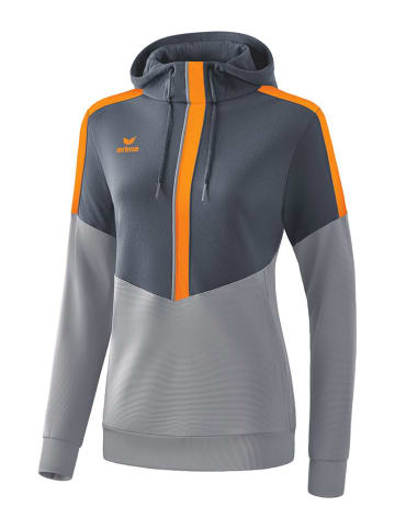 erima Hoodie "Squad"  in Anthrazit/ Grau