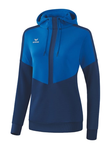 erima Hoodie "Squad"  in Blau/ Dunkelblau