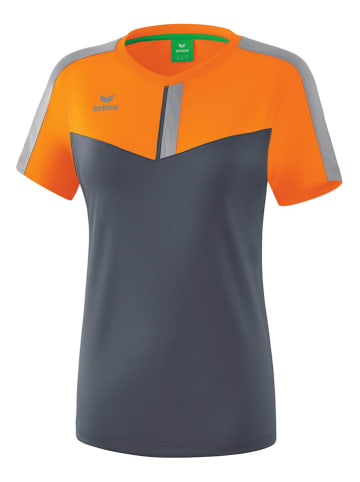 erima Trainingsshirt "Squad" in Orange/ Anthrazit