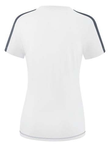erima Trainingsshirt "Squad" in Weiß/ Dunkelblau