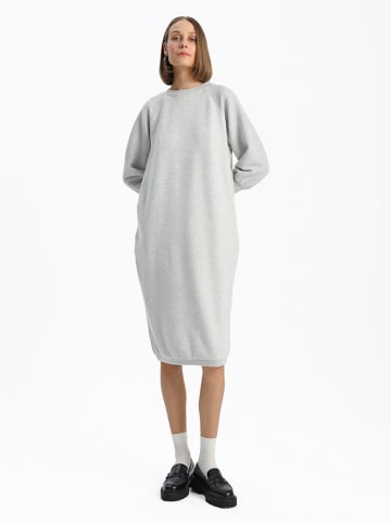 BGN Sweatkleid in Hellgrau